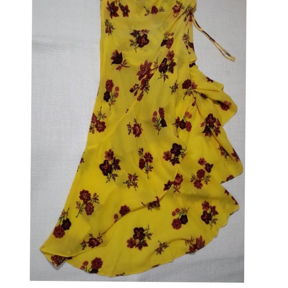 A.L.C. Florence One-Shoulder Ruched Ruffled Dress - Picture 7 of 14